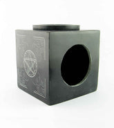 3 Inch Square Soapstone Oil Diffuser With Pentagrams | Woot & Hammy